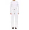 Slvrlake Grace Cropped Jeans In White