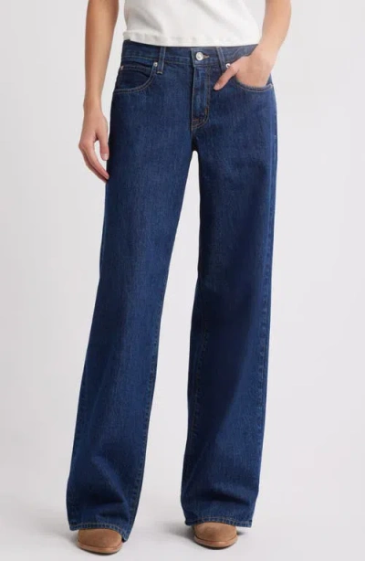 Slvrlake Mica Mid Rise Wide Leg Jeans In Infinite Dream