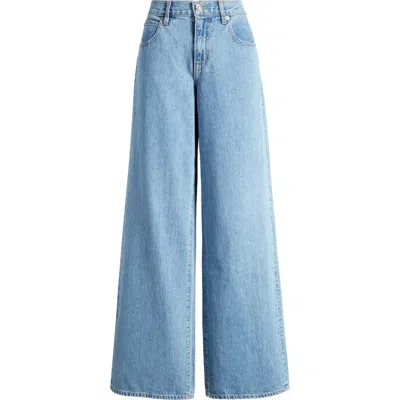 Slvrlake Mica Organic Cotton Wide Leg Jeans In Sunset Angel