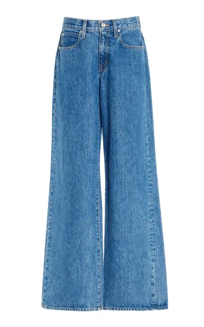 SLVRLAKE MICA RIGID LOW-RISE WIDE-LEG JEANS