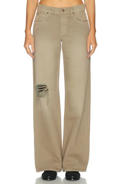Slvrlake Mica Wide Leg In Neutral
