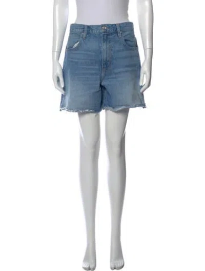 Pre-owned Slvrlake Mini Shorts In Blue
