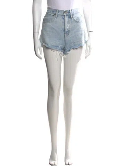 Pre-owned Slvrlake Mini Shorts In Blue