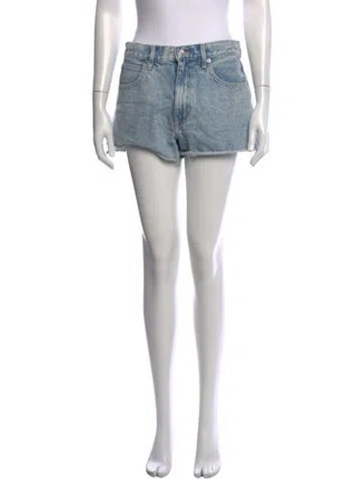 Pre-owned Slvrlake Mini Shorts In Blue