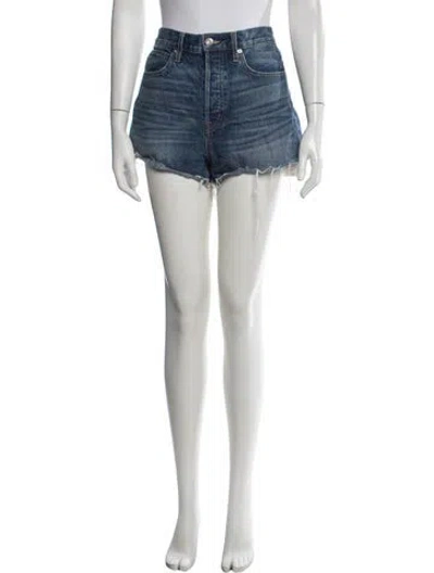 Pre-owned Slvrlake Mini Shorts In Blue