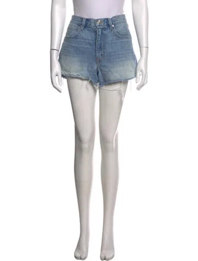 Pre-owned Slvrlake Mini Shorts In Blue
