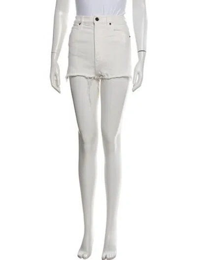 Pre-owned Slvrlake Mini Shorts In Neutrals