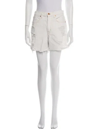 Pre-owned Slvrlake Mini Shorts In Neutrals