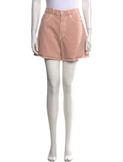 Pre-owned Slvrlake Mini Shorts In Pink
