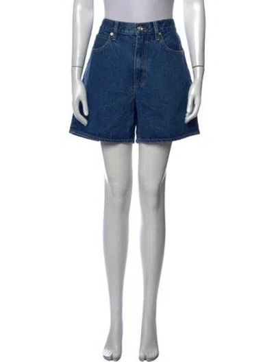 Pre-owned Slvrlake Mini Shorts W/ Tags In Blue