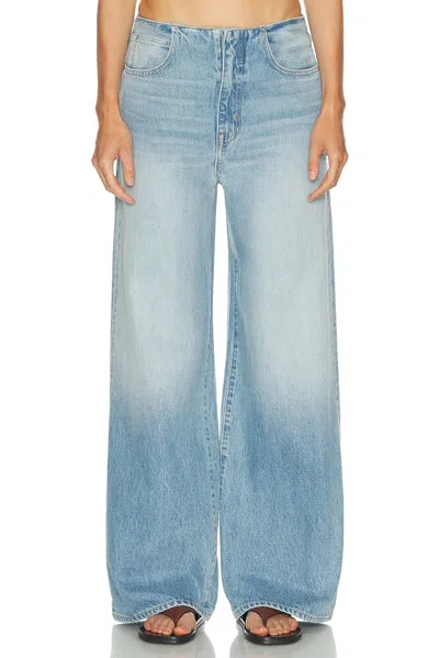 Slvrlake Naomi Clean Waistband In Blue