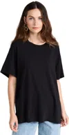 Slvrlake Oversize Raven Tee In Raven