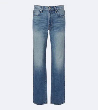 Slvrlake Kendra High-rise Straight-leg Jeans In Blue