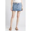 Slvrlake Re-work Denim Miniskirt In Great Divide