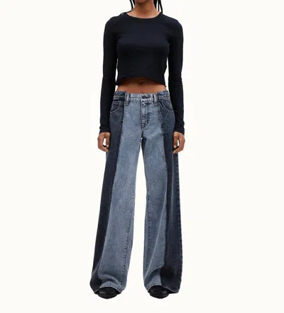 Slvrlake Re-worked Mica Paneled Pants In Lunar Eclipse