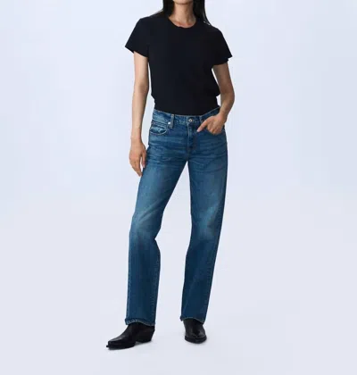 Slvrlake Remy Straight Leg Jean In Don't Look Back In Multi