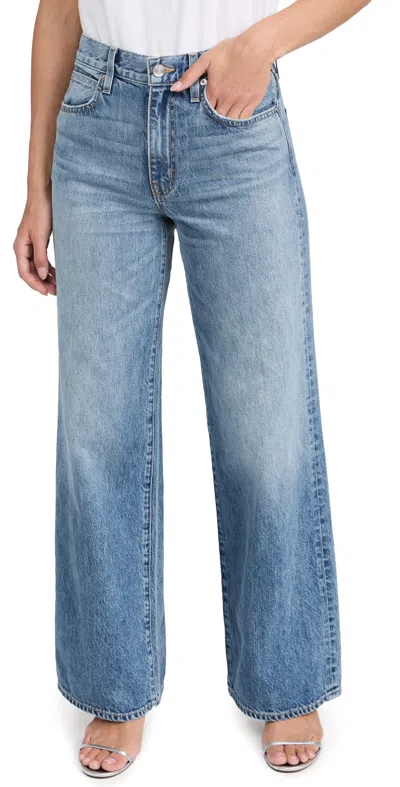 Slvrlake Eva High-rise Wide-leg Jeans In Wildest Dr