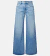 Slvrlake Selena Mid-rise Wide-leg Jeans