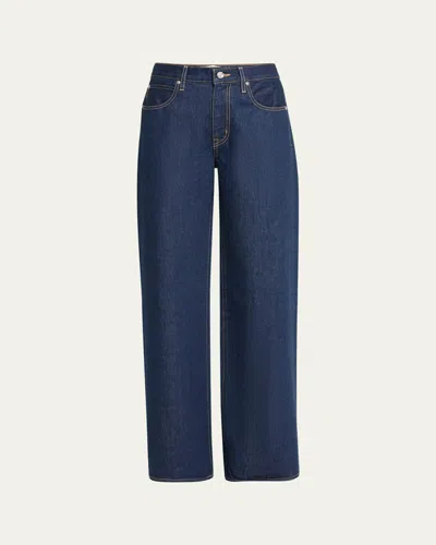 Slvrlake Selena Wide-leg Jeans In Blue