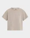 Slvrlake Short-sleeve Boxy Tee In Desert Taupe