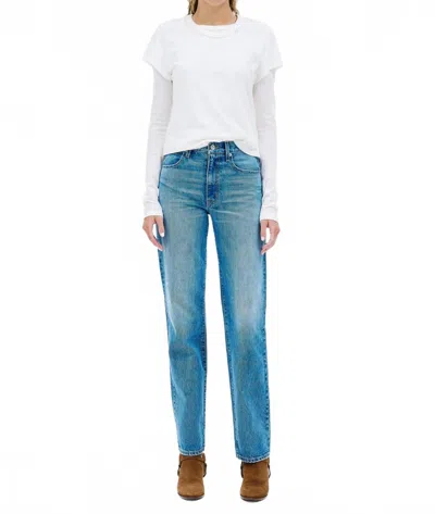 Slvrlake Sophie Long Slim Straight Jeans In How Sweet It Is In Multi