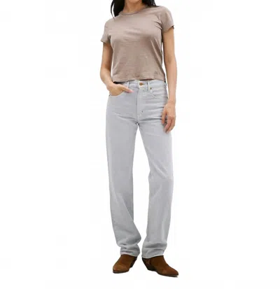 Slvrlake Sophie Mid-rise Jeans In Agate Grey In Multi