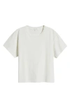 Slvrlake Square Cotton T-shirt In Natural White