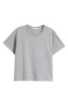 Slvrlake Square Cotton T-shirt In Pebble Grey