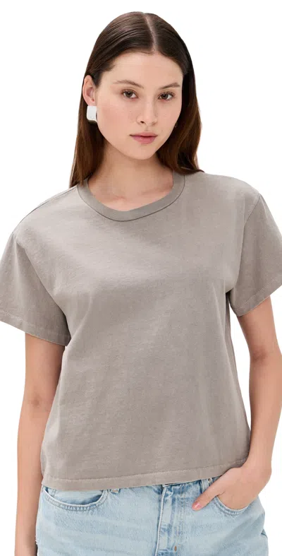 Slvrlake Square Tee Desert Taupe