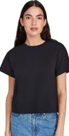 Slvrlake Square Tee Raven In Raven