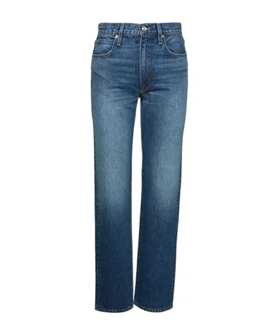Slvrlake Straight Leg Jeans In Blue