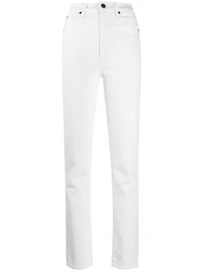 Slvrlake Straight-leg Jeans In White