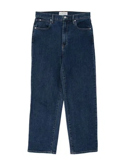 Pre-owned Slvrlake Straight Leg Pants In Blue