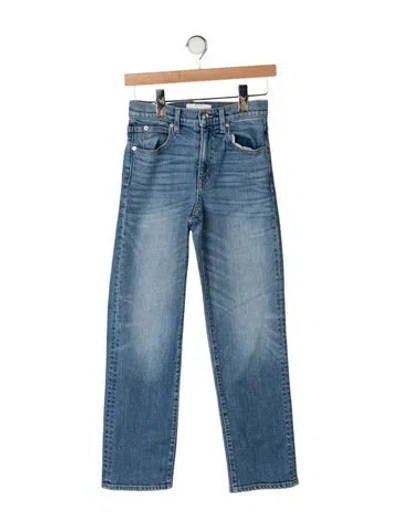 Pre-owned Slvrlake Straight Leg Pants In Blue