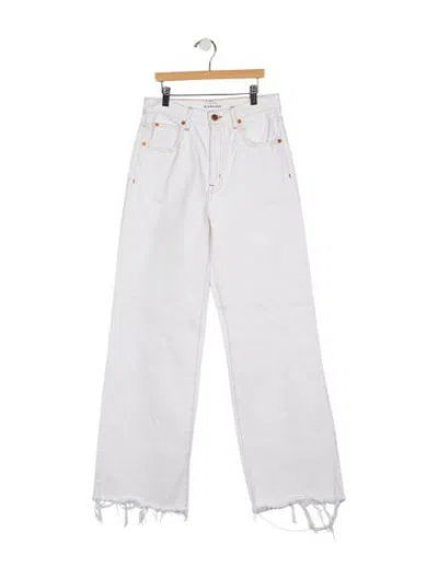 Pre-owned Slvrlake Straight Leg Pants In Blue