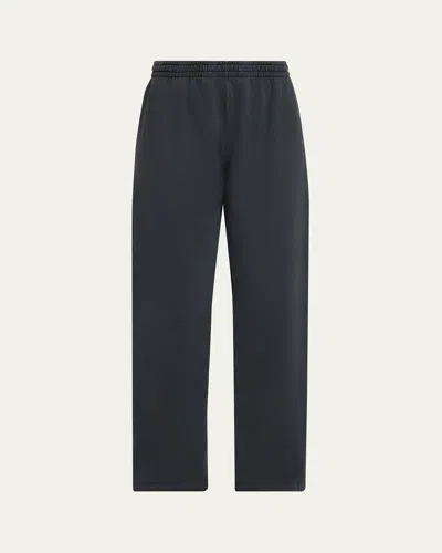 Slvrlake Straight-leg Sweatpants In Black
