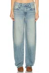 Slvrlake Tess Long Curve Leg In Blue