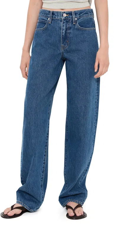 Slvrlake Tess Long Jeans Sweet Memory In Blue