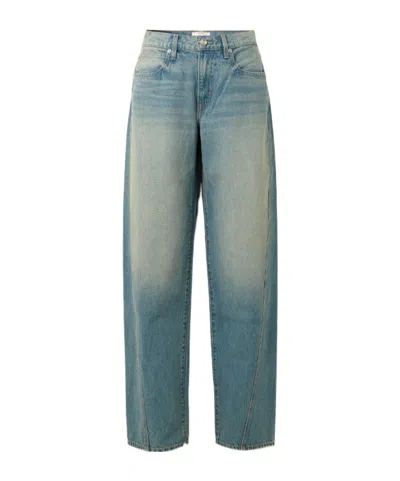 Slvrlake Tess Long Twisted Stem Boyfriend Jeans In Blue