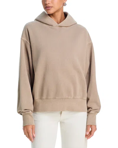 Slvrlake Valo Cinch Hoodie In Brown