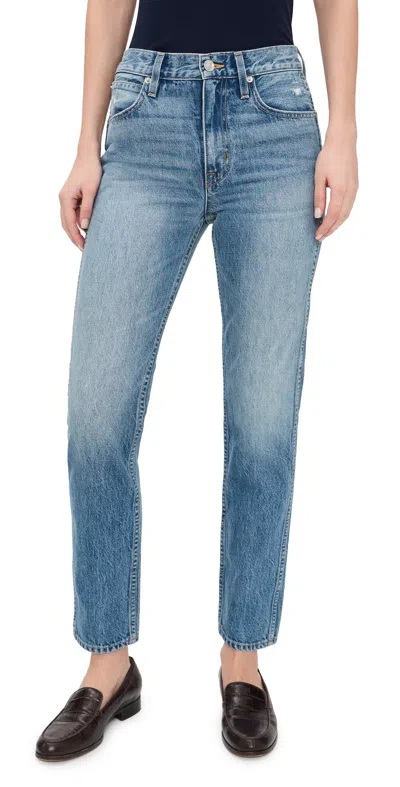 Slvrlake Virginia Slim Jeans Love Is Blind In Blue