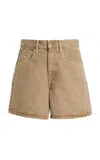 Slvrlake Walker Denim Shorts In Brown