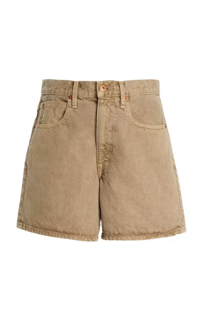 Slvrlake Walker Denim Shorts In Brown