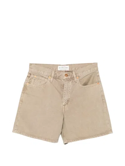 Slvrlake Walker Denim Shorts In Brown