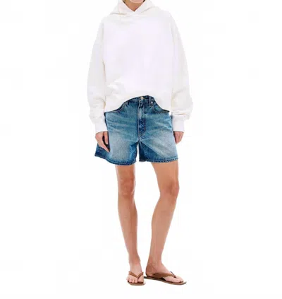 Slvrlake Walker Shorts In Like A Dream In Blue