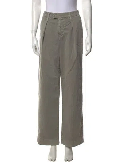 Pre-owned Slvrlake Wide Leg Pants In Grey