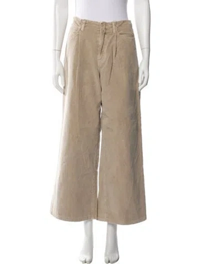 Pre-owned Slvrlake Wide Leg Pants In Neutral