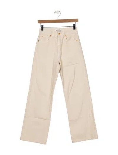 Pre-owned Slvrlake Wide Leg Pants In Neutrals