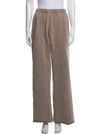 Pre-owned Slvrlake Wide Leg Pants In Neutrals