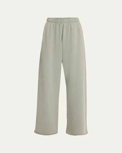 Slvrlake Wide-leg Sweatpants In Shadow Gre